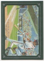 2007 Upper Deck Masterpieces Green Linen #79 Chipper Jones