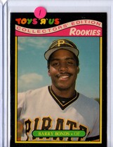 1987 ToysRUs Rookies #4 Barry Bonds