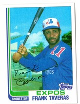 1982 Topps Traded #118 Frank Taveras