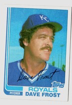 1982 Topps Traded #37 Dave Frost