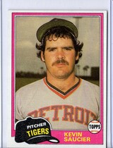 1981 Topps Traded #827 Kevin Saucier