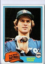 1981 Topps Traded #844 Dickie Thon