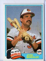 1981 Topps Traded #806 Jose Morales