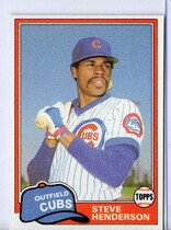 1981 Topps Traded #769 Steve Henderson