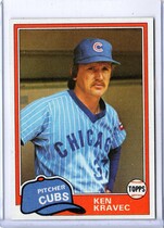 1981 Topps Traded #783 Ken Kravec