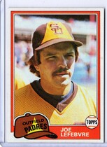 1981 Topps Traded #790 Joe LeFebvre