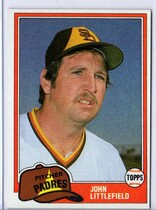 1981 Topps Traded #794 John Littlefield