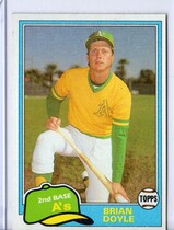 1981 Topps Traded #754 Brian Doyle
