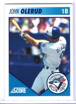 1991 Score Toronto Blue Jays #18 John Olerud