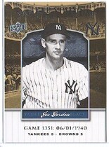 2008 Upper Deck Yankee Stadium Legacy Collection 1001-1500 #1351 Joe Gordon