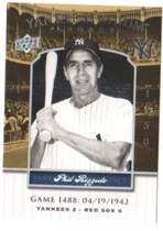 2008 Upper Deck Yankee Stadium Legacy Collection 1001-1500 #1488 Phil Rizzuto