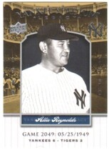 2008 Upper Deck Yankee Stadium Legacy Collection 2001-2500 #2049 Allie Reynolds
