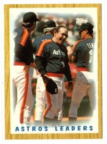 1987 Topps Tiffany #531 Astros Leaders