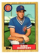 1987 Topps Tiffany #487 Dave Gumpert