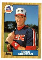1987 Topps Tiffany #233 Russ Morman