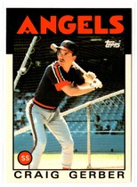 1986 Topps Tiffany #222 Craig Gerber