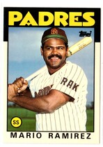 1986 Topps Tiffany #262 Mario Ramirez