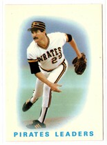 1986 Topps Tiffany #756 Pirates Leaders