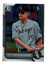 2022 Bowman Chrome Draft #BDC-180 Jonathan Cannon