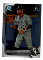 2022 Bowman Chrome Draft #BDC-183 Jordan Sprinkle