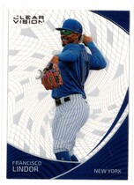 2022 Panini Chronicles Clear Vision #5 Francisco Lindor