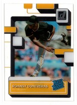 2022 Panini Chronicles Clearly Donruss #70 Roansy Contreras