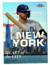 2022 Topps Chrome Heart of the City #HOC-4 Pete Alonso