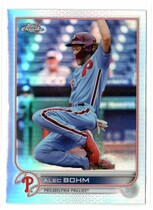 2022 Topps Chrome Sonic Edition Refractor #89 Alec Bohm