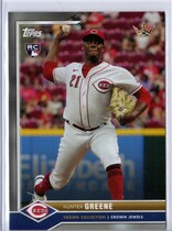 2022 Topps X Bobby Witt Jr. Crown Collection #5 Hunter Greene
