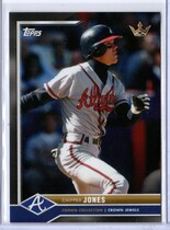 2022 Topps X Bobby Witt Jr. Crown Collection #11 Chipper Jones