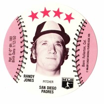 1976 Isaly Discs #23 Randy Jones