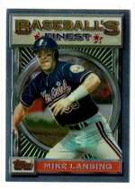1993 Finest Base Set #186 Mike Lansing