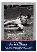 2001 Upper Deck Pinstripe Exclusives DiMaggio #JD6 Joe DiMaggio