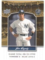 2008 Upper Deck Yankee Stadium Legacy Collection 5001-5500 #5234 Jim Leyritz
