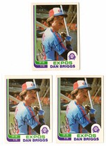 1982 O-Pee-Chee OPC Base Set #102 Dan Briggs