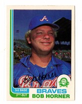 1982 O-Pee-Chee OPC Base Set #145 Bob Horner