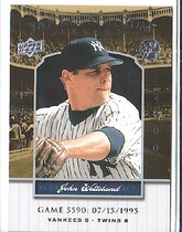 2008 Upper Deck Yankee Stadium Legacy Collection 5501-6000 #5590 John Wetteland