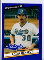 1987 Best Chattanooga Lookouts #14 Roger Hansen