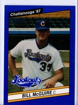 1987 Best Chattanooga Lookouts #15 Bill McGuire
