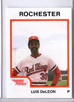 1987 ProCards Rochester Red Wings #16 Luis DeLeon
