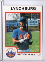1987 ProCards Lynchburg Mets #10 Hector Perez