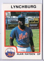 1987 ProCards Lynchburg Mets #11 Alan Hayden