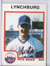 1987 ProCards Lynchburg Mets #14 Peter Bauer