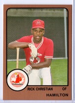 1988 ProCards Hamilton Redbirds #1724 Rick Christian