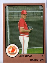 1988 ProCards Hamilton Redbirds #1737 John Lepley