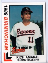 1989 Best Birmingham Barons #14 Rich Amaral