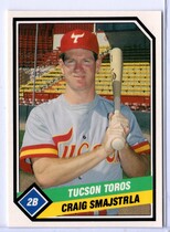 1989 CMC Tucson Toros #12 Craig Smajstrla