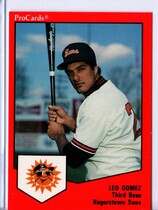 1989 ProCards Hagerstown Suns #280 Leo Gomez