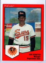 1989 ProCards Hagerstown Suns #282 Jimmie Schaffer