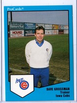 1989 ProCards Iowa Cubs #1703 Dave Grossman